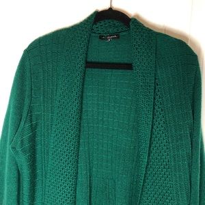 Notations Green Lightweight Sweater